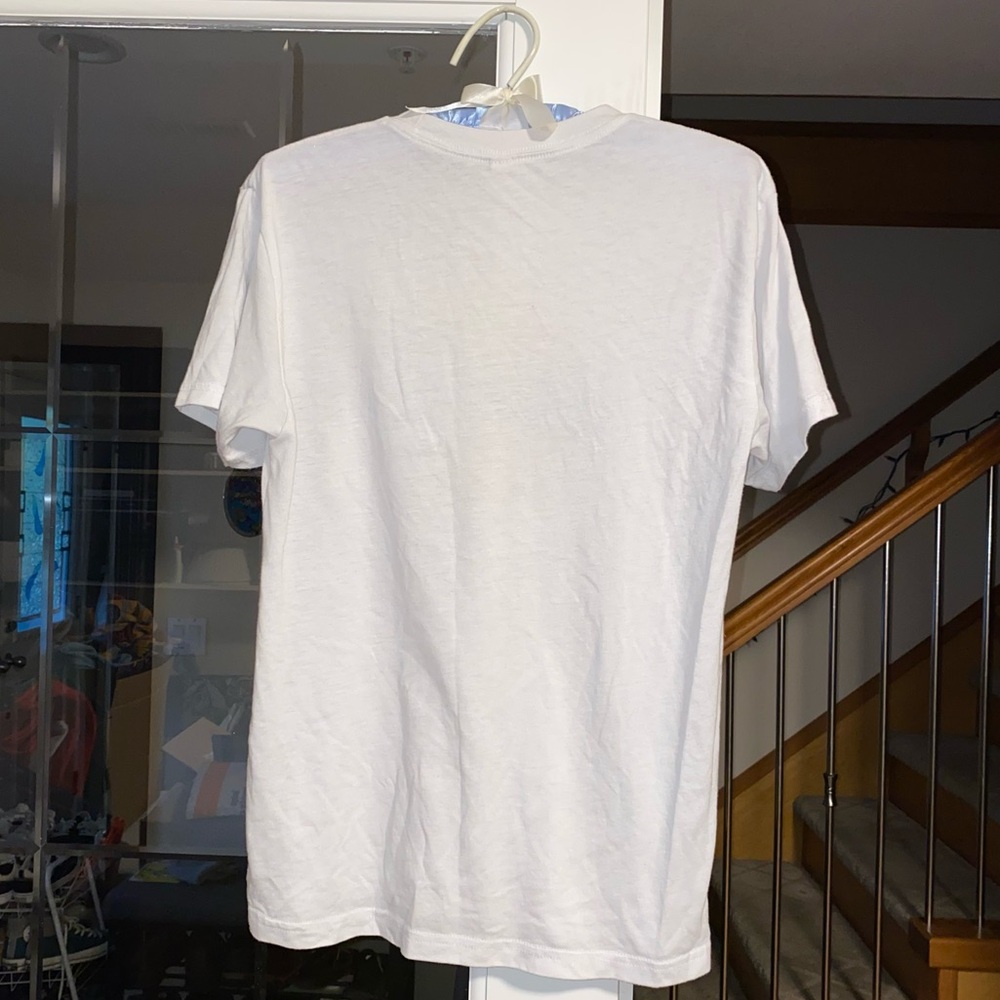 Alani Nu Retro Rainbow White Graphic T-Shirt - Picture 6 of 6
